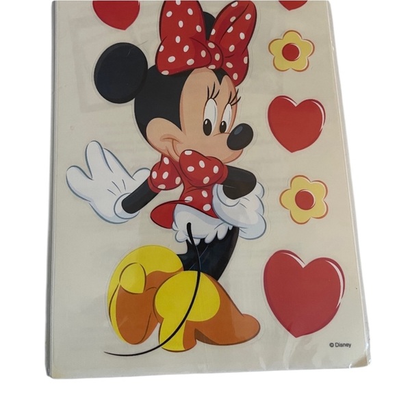 Vintage 1998 Sandy Lion Minnie Mouse Scrapbook Sticker Sheet NEW Factory Sealed - Picture 3 of 7